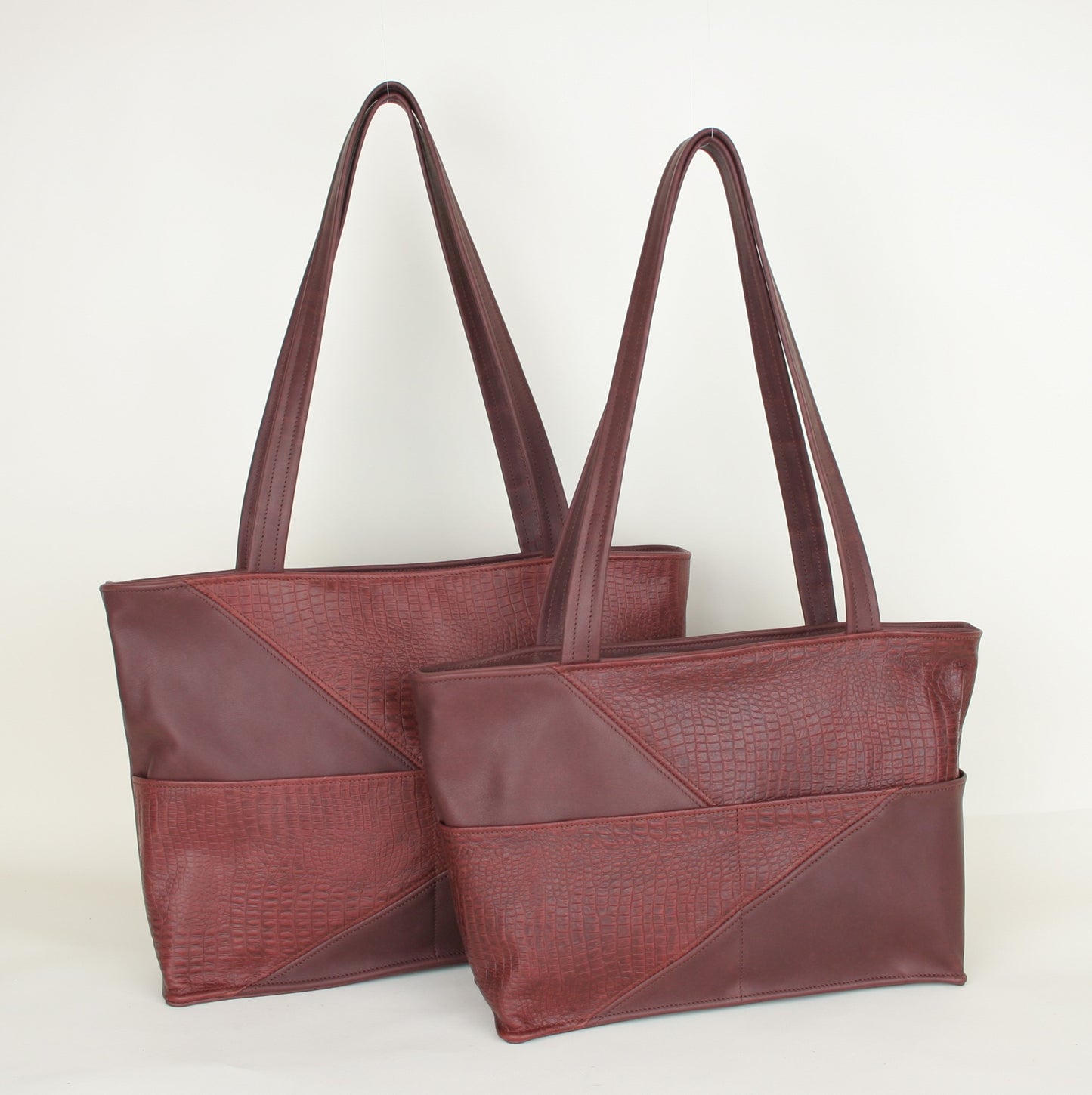 Diagonal Tote Bag