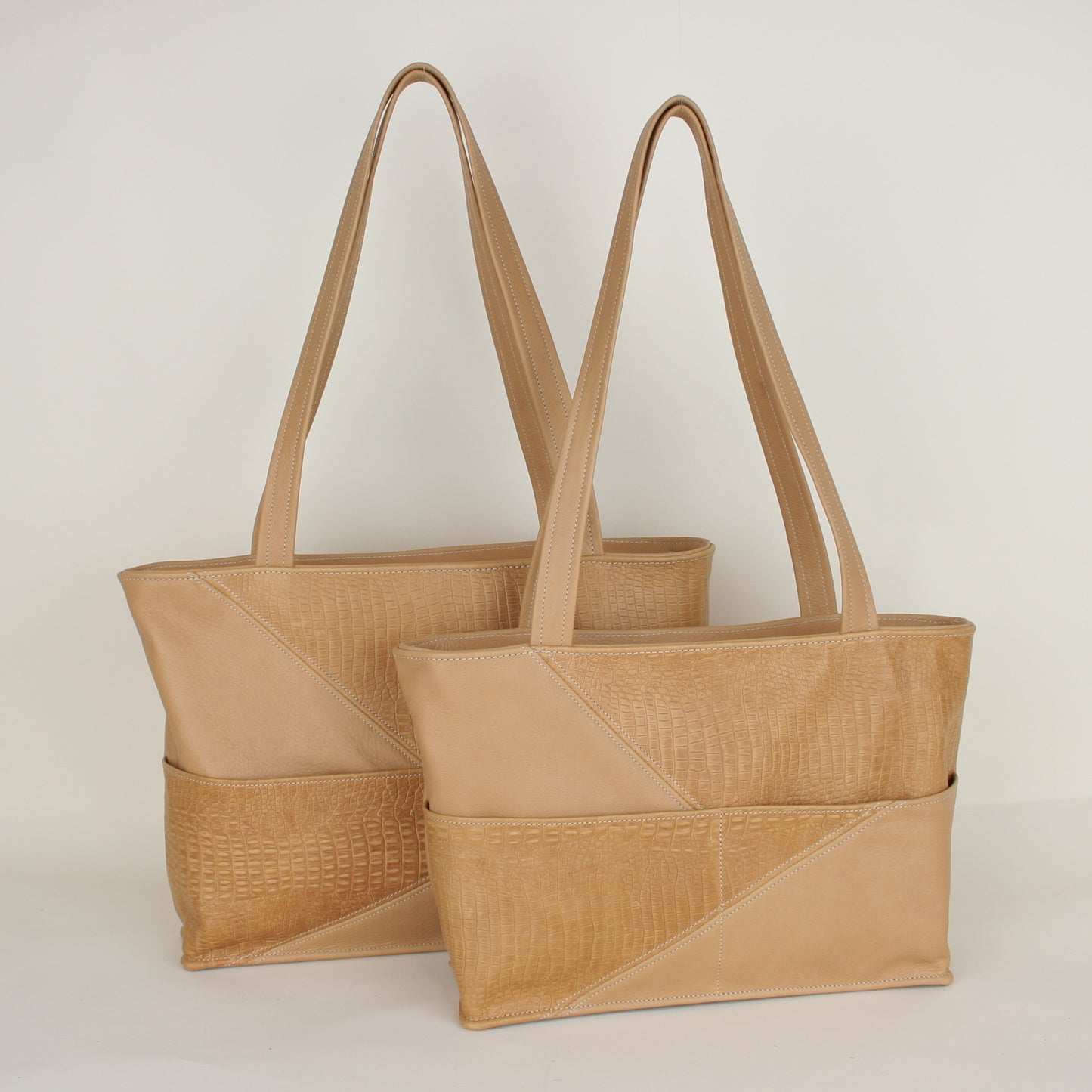 Diagonal Tote Bag