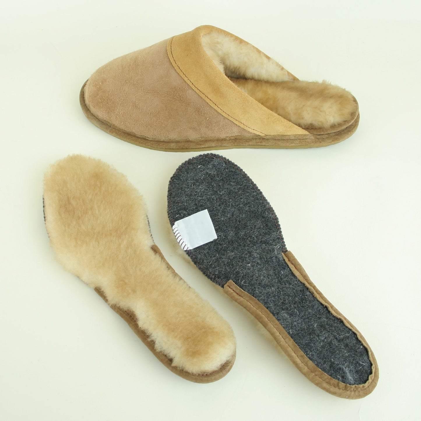All American Sheepskin Scuff Replacement Soles for Men