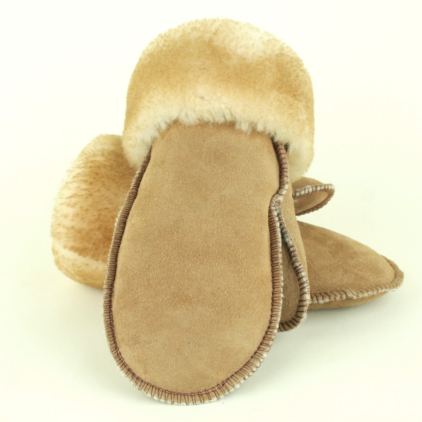 Sheepskin mittens made in USA.