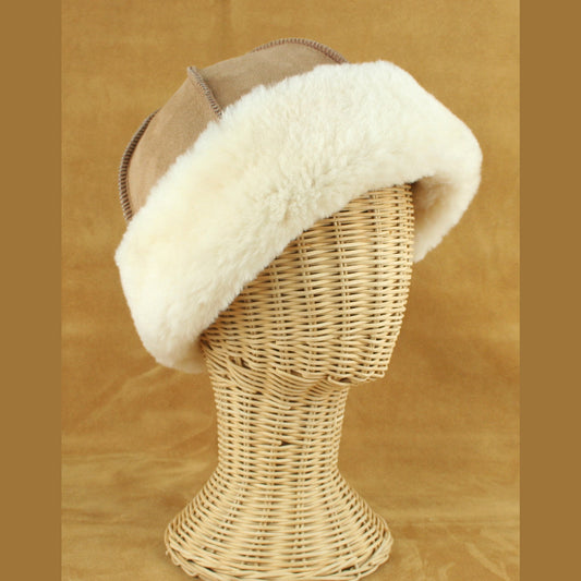Spruce Sheepskin Hat