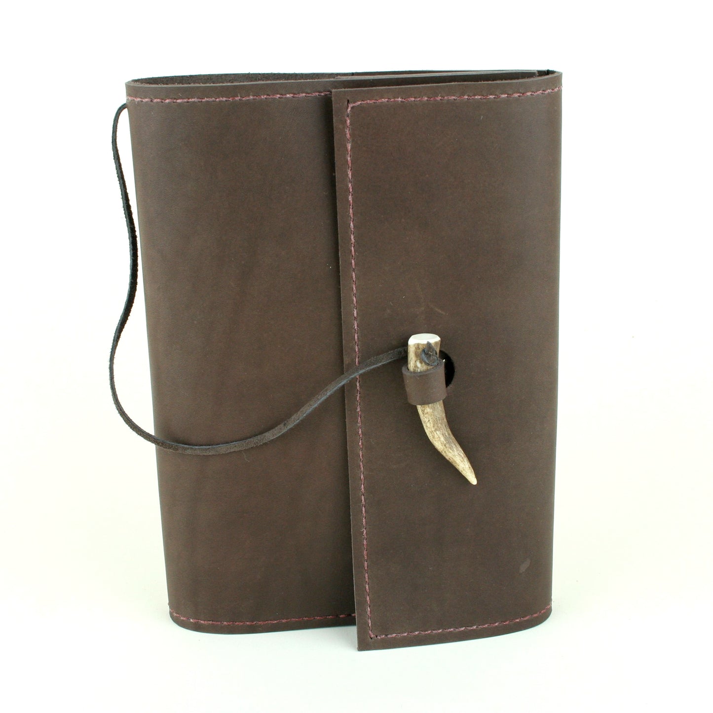Refillable leather journal. Made in USA.