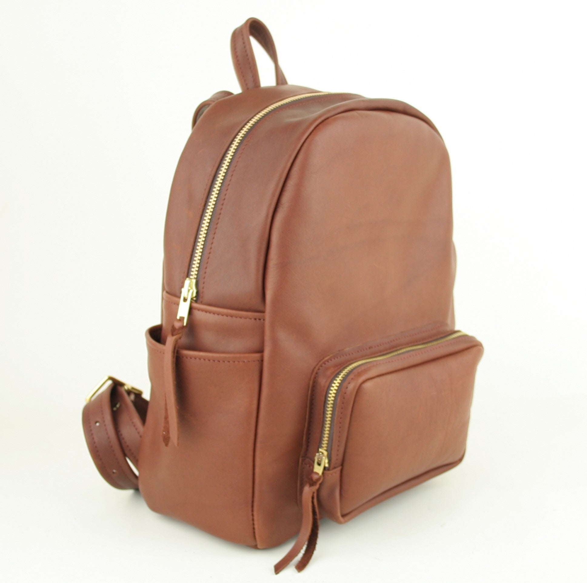 cognac mini backpack Small Backpack